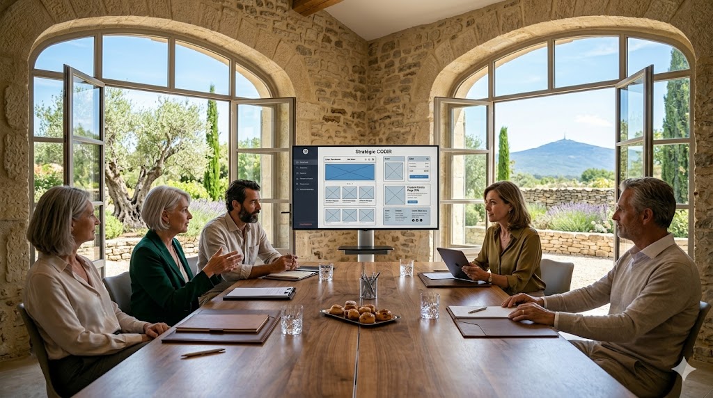 Séminaire de Direction (CODIR) en Provence : L&rsquo;alliance de la confidentialité et de l&rsquo;excellence