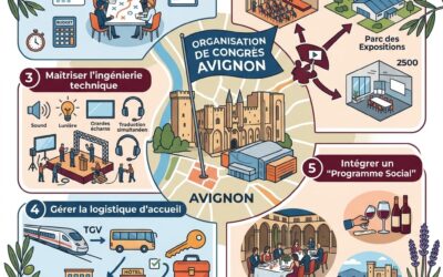Organisation de congrès et colloques à Avignon : les étapes clés pour un événement sans faille