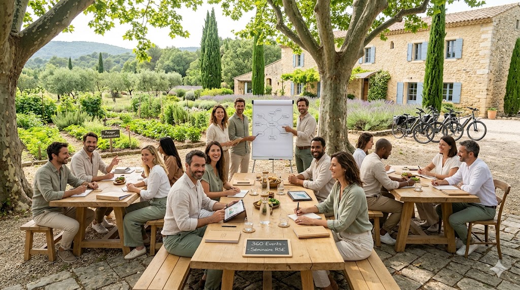 Séminaire RSE en Provence : Le guide pour un événement d&rsquo;entreprise éco-responsable